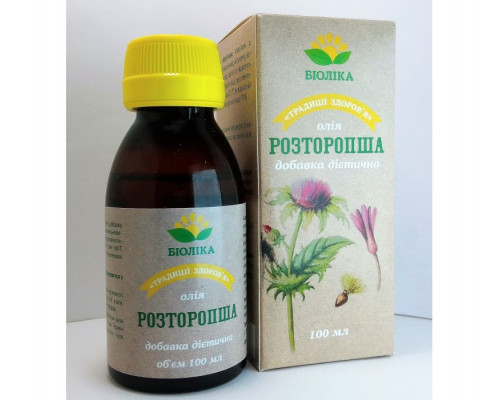 Олія "Розторопша" (100 мл) Олія "Розторопша" (100 мл)