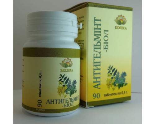 Антигельмінт-біол (90 шт) Антигельмінт-біол (90 шт)